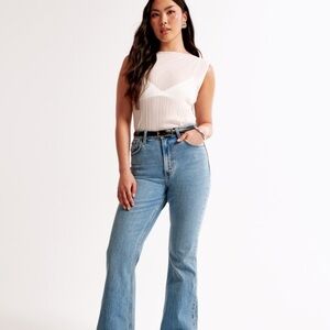 Abercrombie Vintage Flare High Rise Jeans